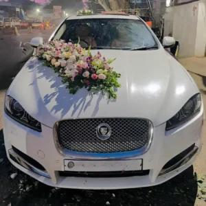 Personalized Wedding Car Floral
