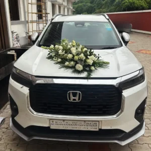 Simple Wedding Car Decoration