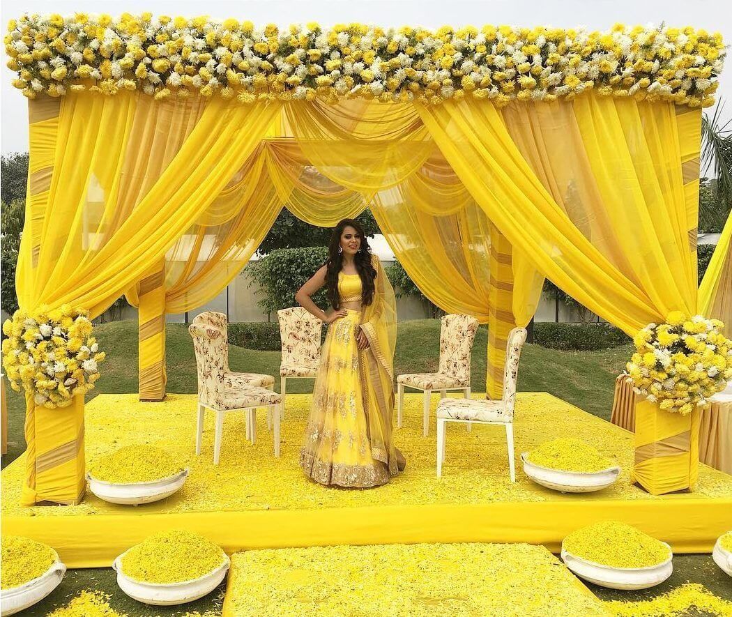 Haldi Ceremony Decorations