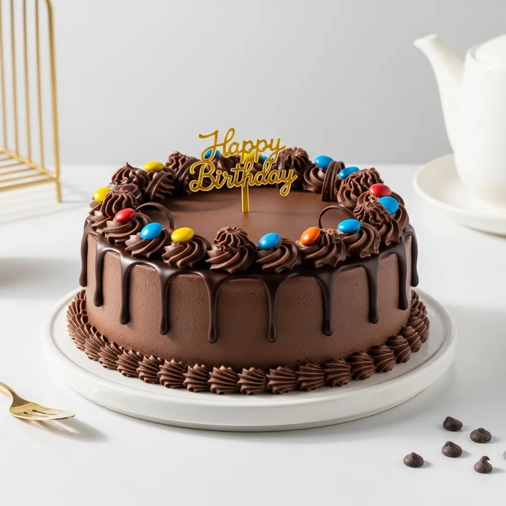 Chocolate Truffle Cake half kg (Copy)