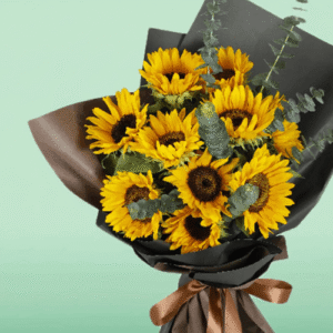 5 Sunflowers Bouquet