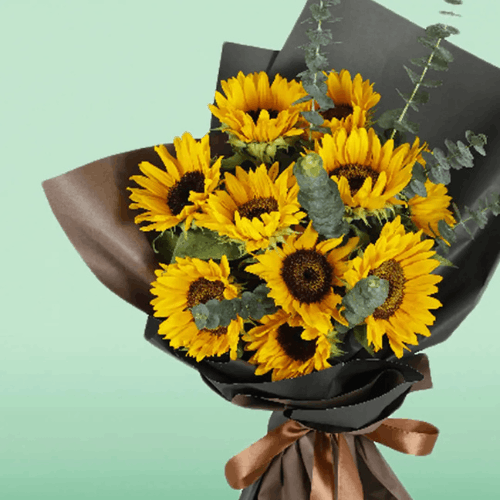 5 Sunflowers Bouquet