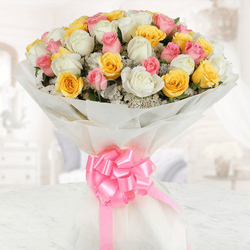 15 mix roses bouquet