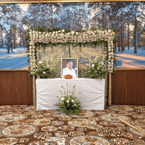 funeral decorations