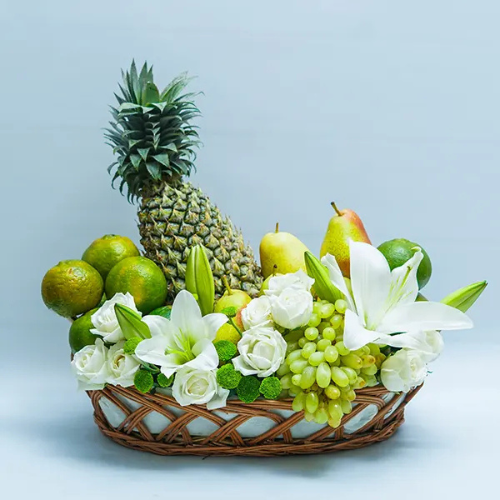 pineapple fruit basket