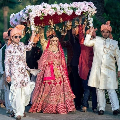 Bridal Flower Chadar