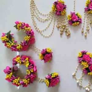 Pink Flower Jewellery
