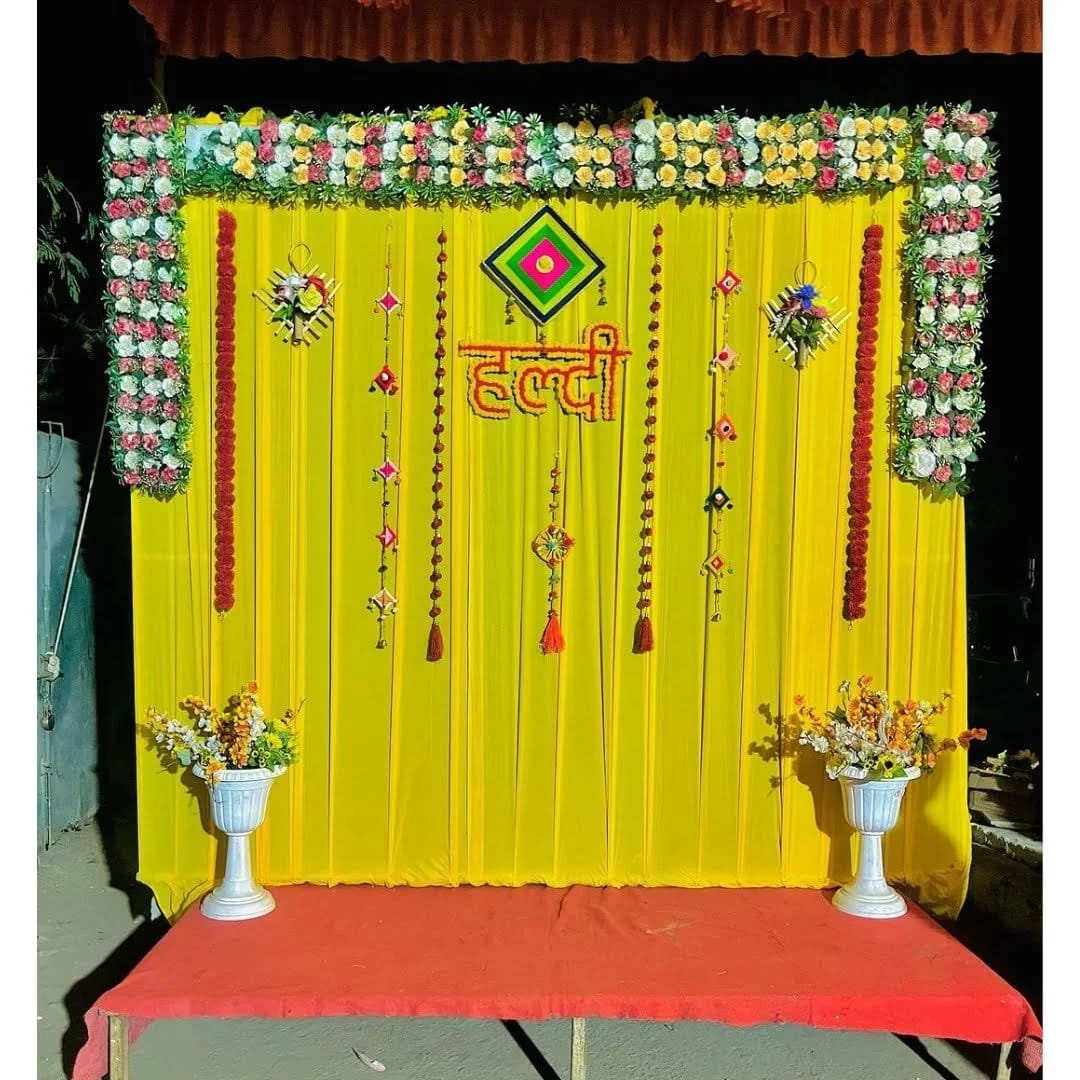 Haldi Decoration