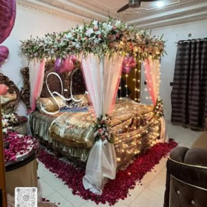 Romantic 1st Night Decor