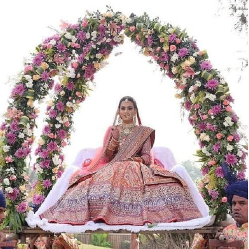 Bridal Flower Chadar