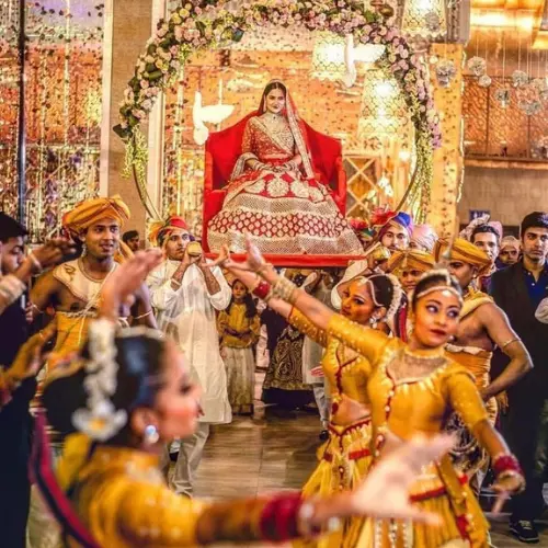 Flower Chadar For Bride