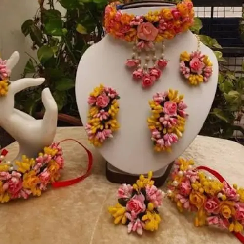 yellow Flower Jewellery