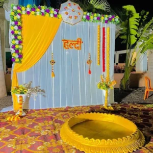 Haldi Decoration