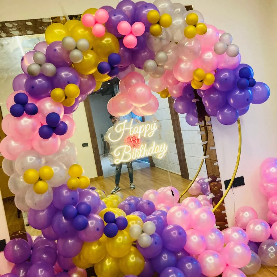 Birthday Ring Balloon Decoration