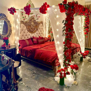 Wedding night room