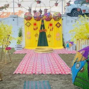 Haldi Decoration